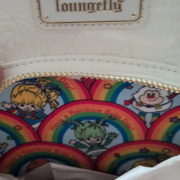 Loungefly Iridescent Rainbow Brite Bag - Picture 9 of 15